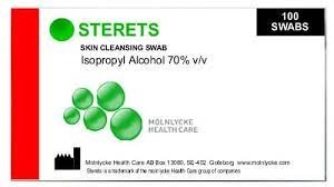 Picture of STERETS Cleansing Swabs (100)