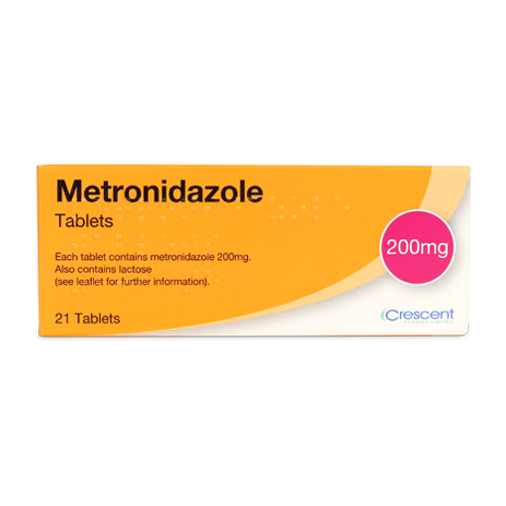 Picture of Metronidazole 200mg tablets (21) - EXPIRES 08/25